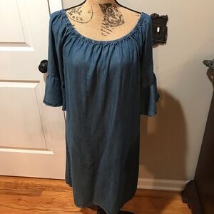 ▪️philosophy Lightweight Denim Dress